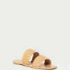 Loeffler Randall Jonah Honey Woven Slide