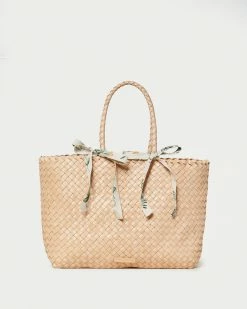 Loeffler Randall Kacey Sand/Nova Floral Tote