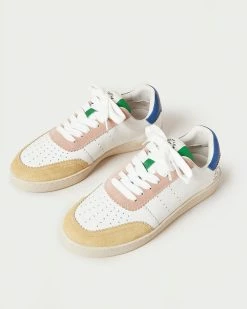 Loeffler Randall Keeley White/Rainbow Sneaker New Arrivals