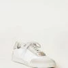 Loeffler Randall Best Sellers Keeley White Beaded Pin Sneaker
