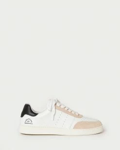 Loeffler Randall Keeley White/Ecru/Black Sneaker
