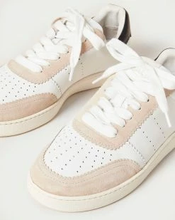 Loeffler Randall Keeley White/Ecru/Black Sneaker