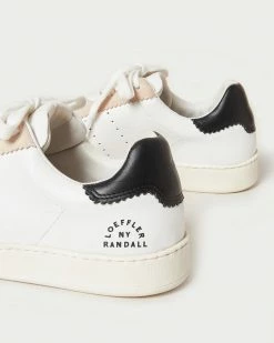 Loeffler Randall Keeley White/Ecru/Black Sneaker