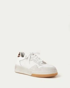 Loeffler Randall Keira Leopard/Cement Low Top Sneaker Sale