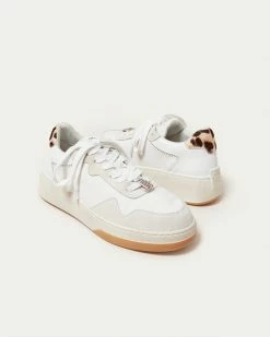 Loeffler Randall Keira Leopard/Cement Low Top Sneaker Sale