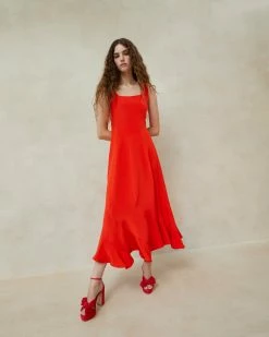 Loeffler Randall Kit Poppy Sleeveless Dress New Arrivals