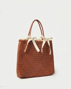 Loeffler Randall New Arrivals Knox Timber/Brown Woven Tote