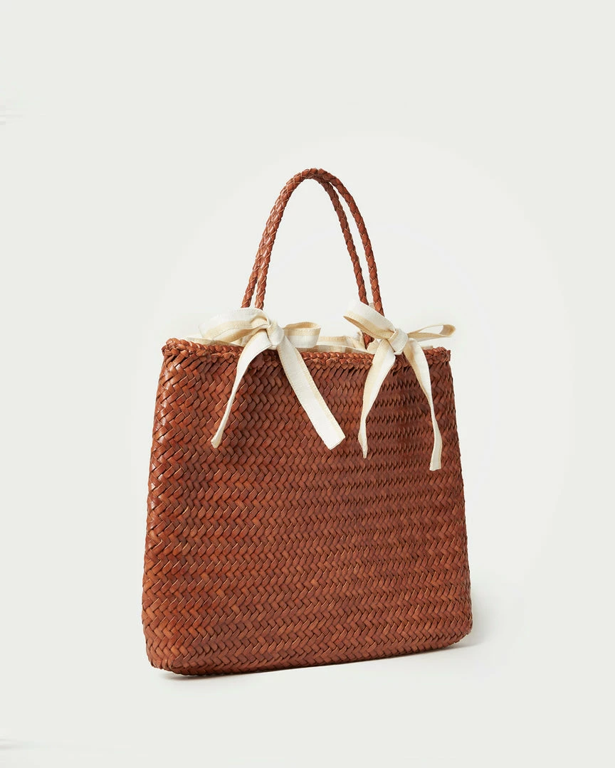 Loeffler Randall New Arrivals Knox Timber/Brown Woven Tote