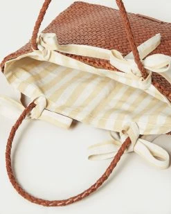 Loeffler Randall New Arrivals Knox Timber/Brown Woven Tote