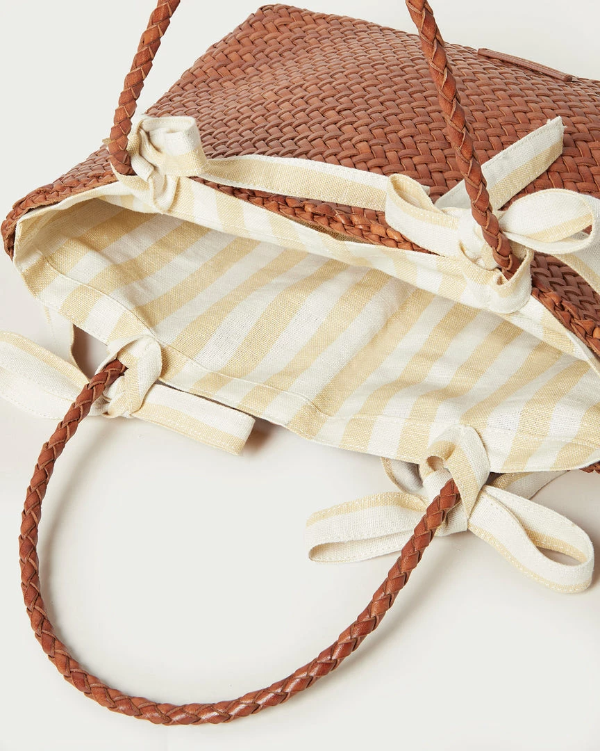 Loeffler Randall New Arrivals Knox Timber/Brown Woven Tote