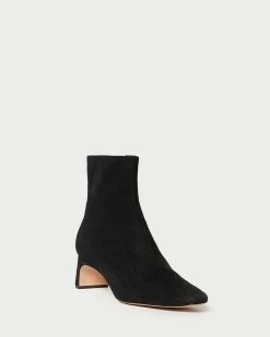 Loeffler Randall Lennon Black Suede Bootie New Arrivals