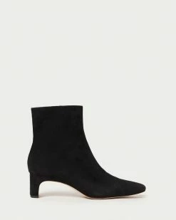 Loeffler Randall Lennon Black Suede Bootie New Arrivals