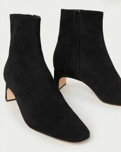 Loeffler Randall Lennon Black Suede Bootie New Arrivals