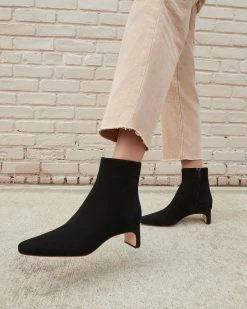 Loeffler Randall Lennon Black Suede Bootie New Arrivals