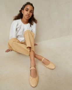 Loeffler Randall Leonie Camel Ballet Flat