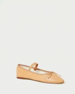 Loeffler Randall New Arrivals Leonie Caramel Ballet Flat