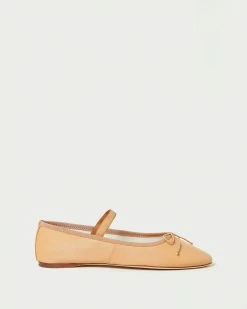 Loeffler Randall New Arrivals Leonie Caramel Ballet Flat