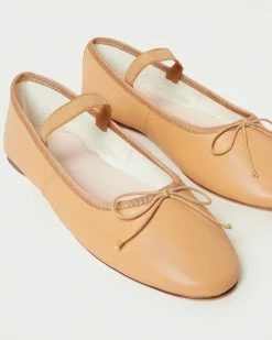 Loeffler Randall New Arrivals Leonie Caramel Ballet Flat