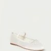 Loeffler Randall New Arrivals Leonie Cream Ballet Flat