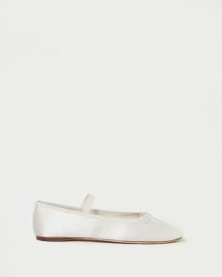 Loeffler Randall New Arrivals Leonie Cream Ballet Flat