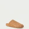 Loeffler Randall Levi Dark Sand Woven Slide Sale