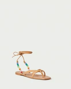 Loeffler Randall New Arrivals Lilla Honey/Multi Wrap Sandal
