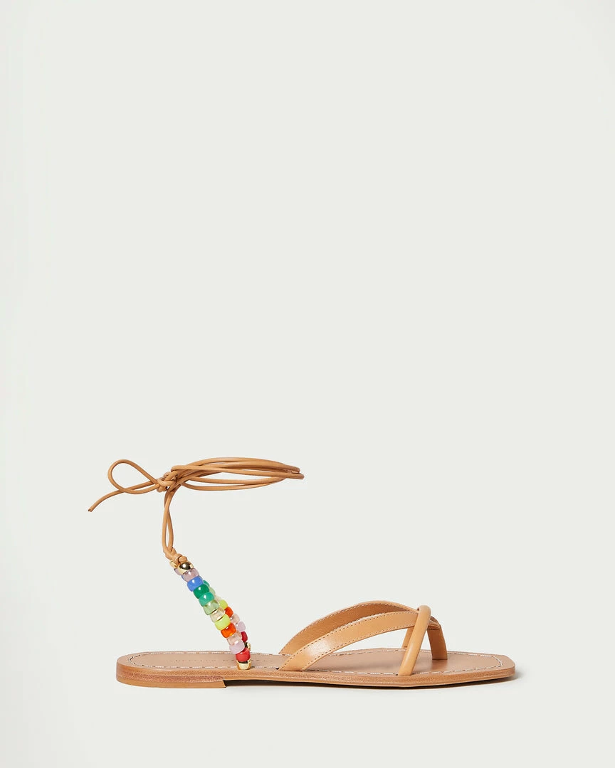 Loeffler Randall New Arrivals Lilla Honey/Multi Wrap Sandal