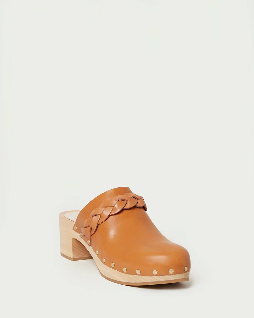 Loeffler Randall Lupa Cognac Mid Heel Clog New Arrivals