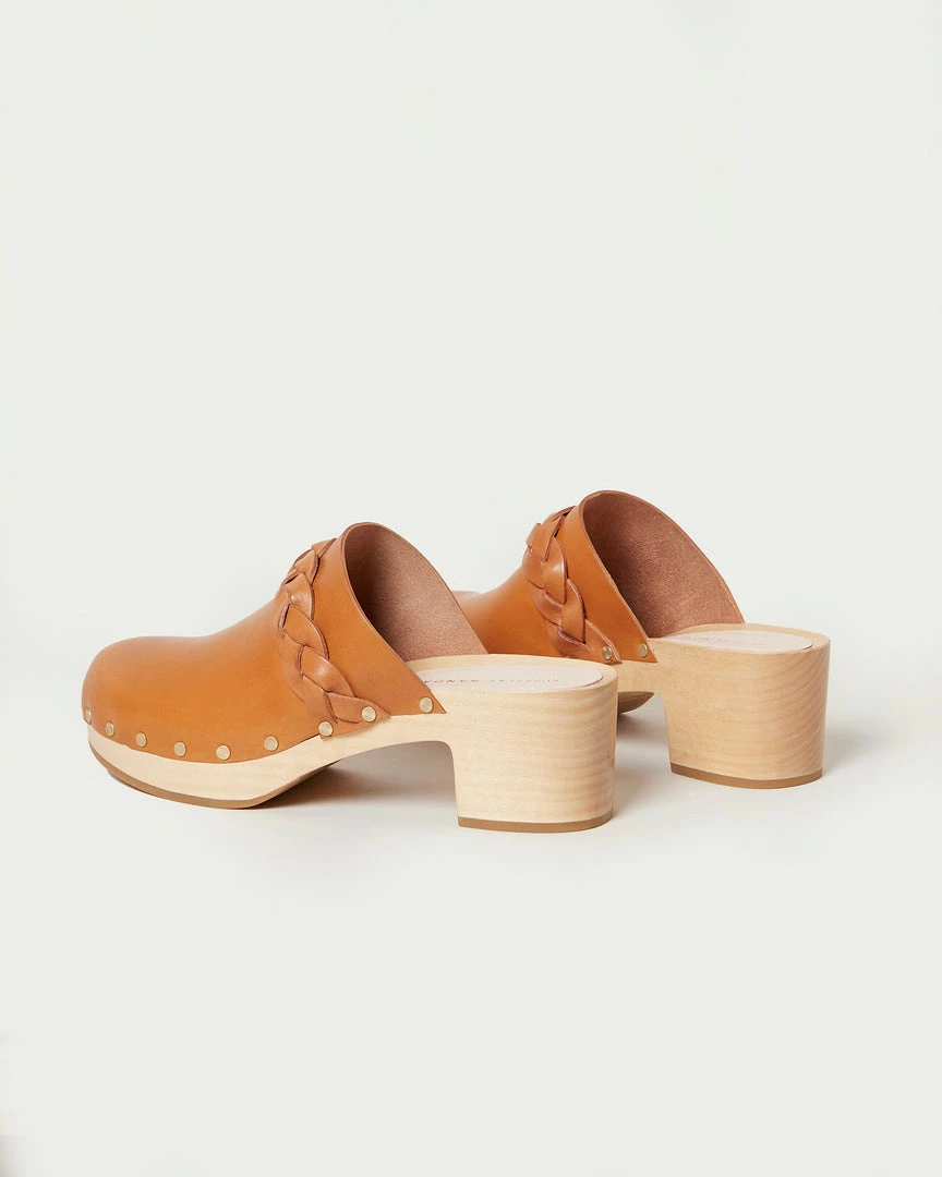 Loeffler Randall Lupa Cognac Mid Heel Clog New Arrivals