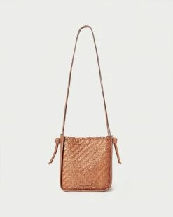 Loeffler Randall Mackenzie Timber Brown Crossbody Tote Best Sellers
