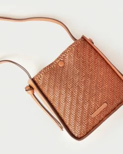 Loeffler Randall Mackenzie Timber Brown Crossbody Tote Best Sellers