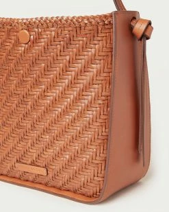 Loeffler Randall Mackenzie Timber Brown Crossbody Tote Best Sellers