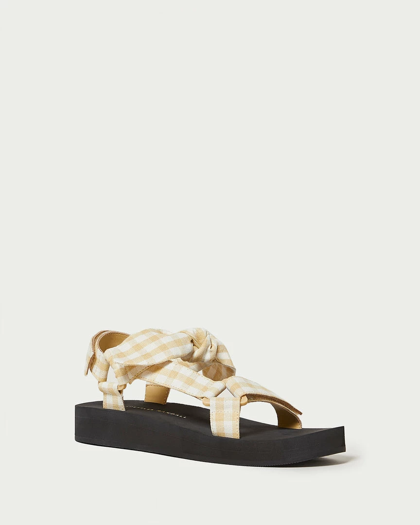 Loeffler Randall Maisie Hay Gingham Sport Sandal
