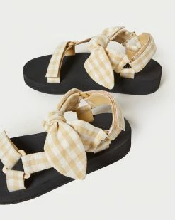 Loeffler Randall Maisie Hay Gingham Sport Sandal