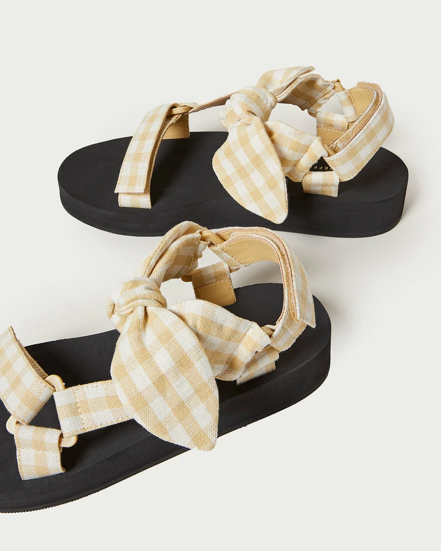 Loeffler Randall Maisie Hay Gingham Sport Sandal