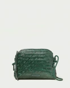 Loeffler Randall Mallory Forest Woven Crossbody New Arrivals