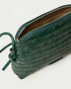 Loeffler Randall Mallory Forest Woven Crossbody New Arrivals