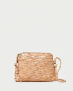 Loeffler Randall Mallory Natural Woven Crossbody New Arrivals