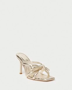 Loeffler Randall New Arrivals Margi Champagne Bow Heel