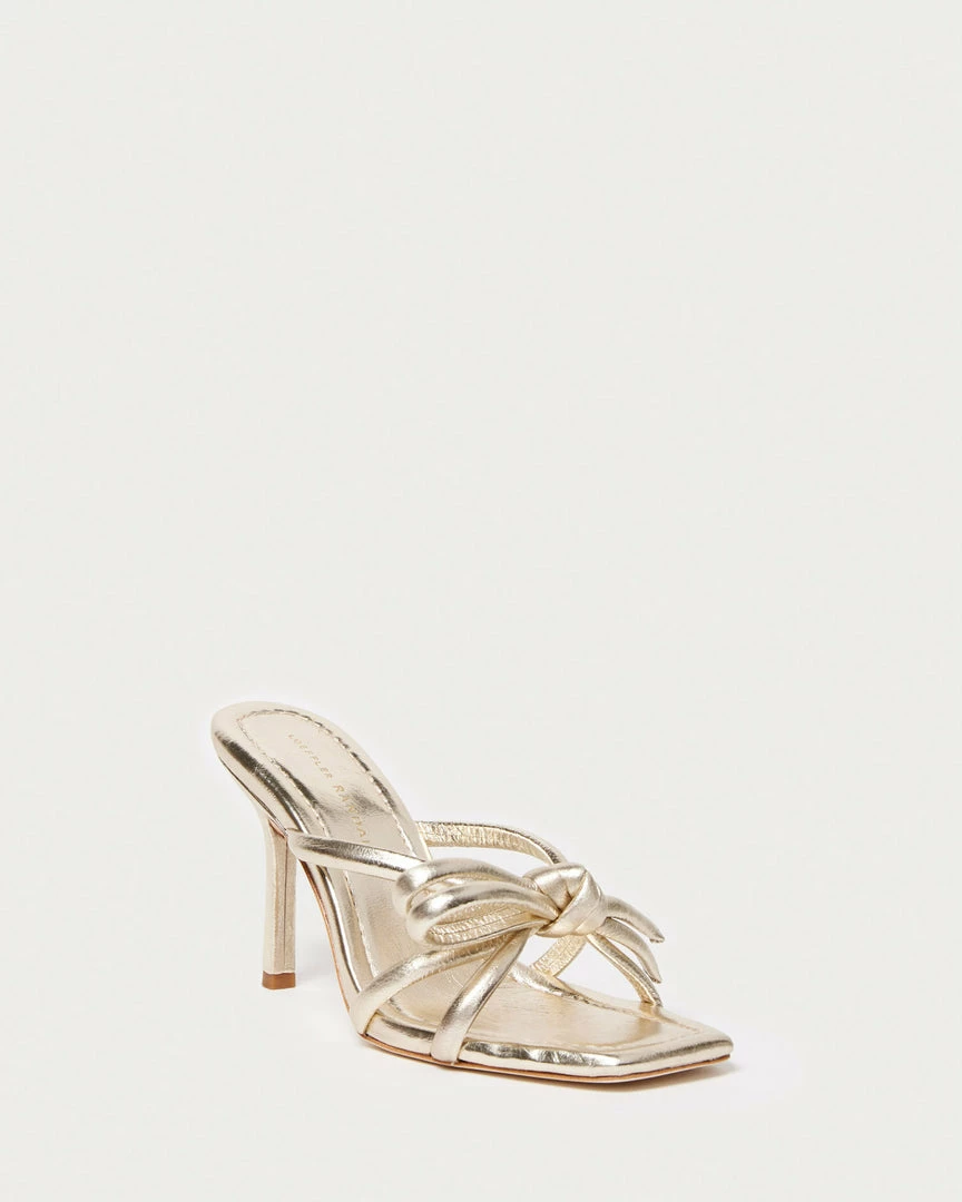 Loeffler Randall New Arrivals Margi Champagne Bow Heel