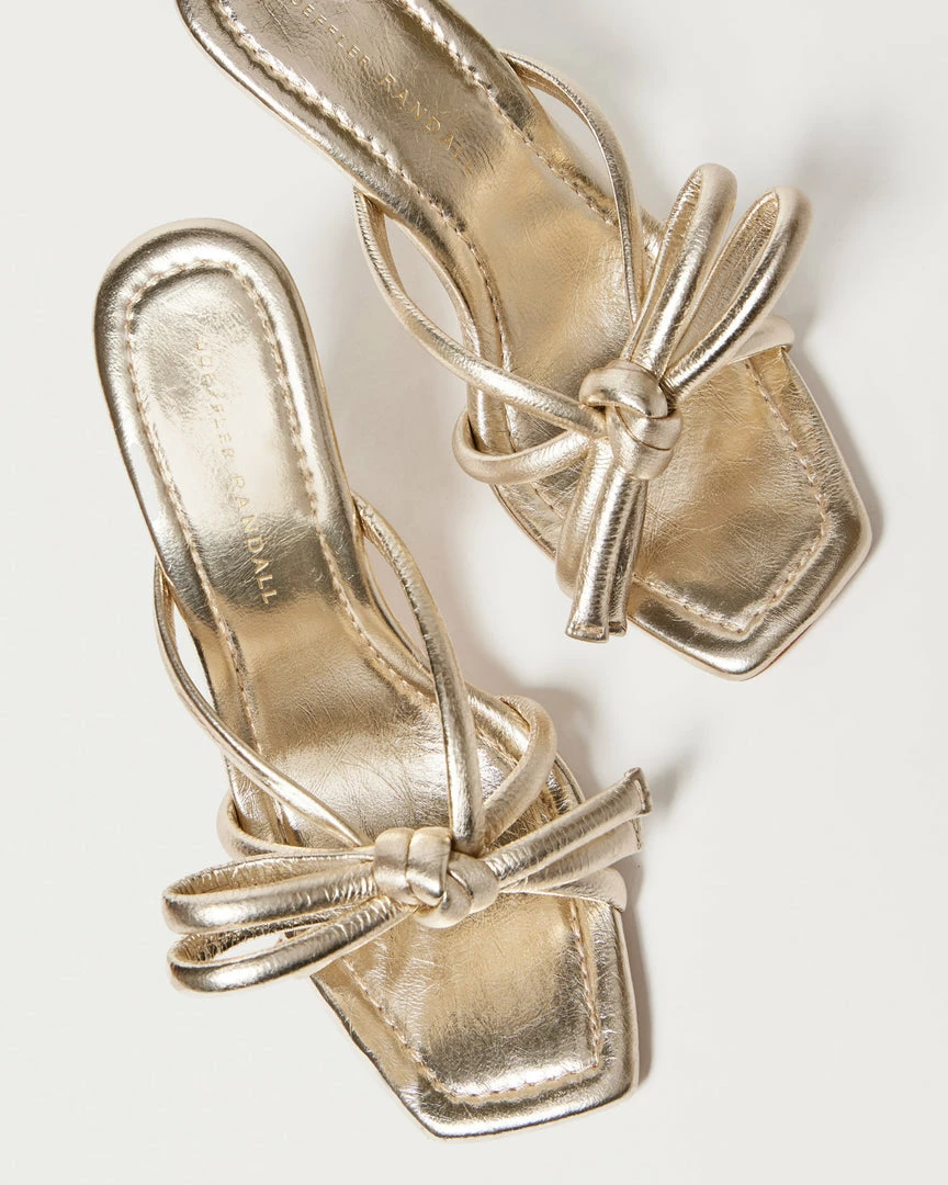 Loeffler Randall New Arrivals Margi Champagne Bow Heel