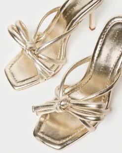 Loeffler Randall New Arrivals Margi Champagne Bow Heel