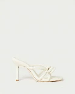 Loeffler Randall Margi Optic White Bow Heel New Arrivals