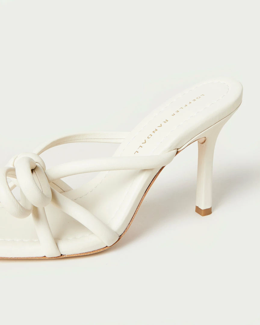 Loeffler Randall Margi Optic White Bow Heel New Arrivals