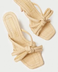 Loeffler Randall Margi Natural Bow Heel New Arrivals