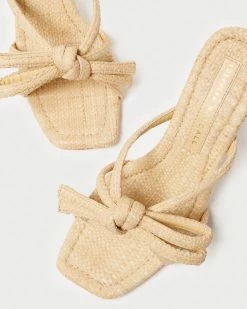 Loeffler Randall Margi Natural Bow Heel New Arrivals