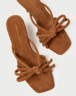 Loeffler Randall New Arrivals Margi Cacao Bow Heel