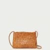 Loeffler Randall Marison Timber Brown Woven Crossbody New Arrivals