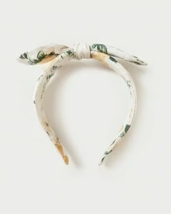 Loeffler Randall Meadow Nova Floral Bow Headband New Arrivals