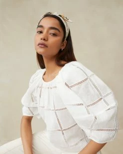 Loeffler Randall Meadow Nova Floral Bow Headband New Arrivals